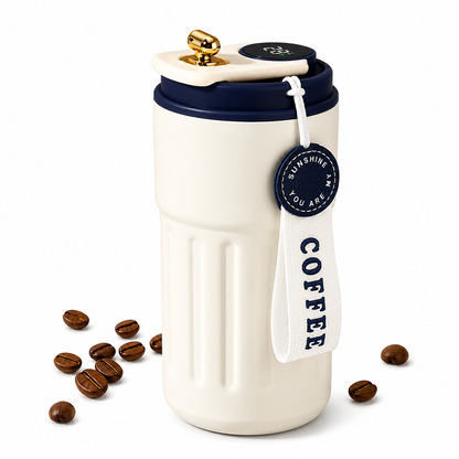 MugPrime™ - Smart Temperature Display Travel Mug