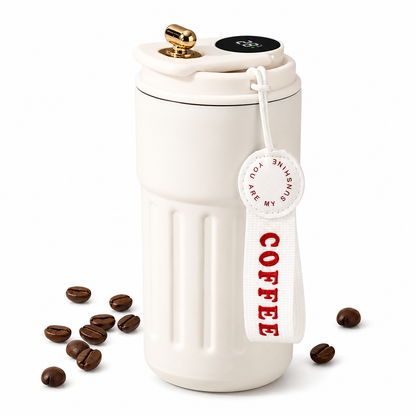 MugPrime™ - Smart Temperature Display Travel Mug